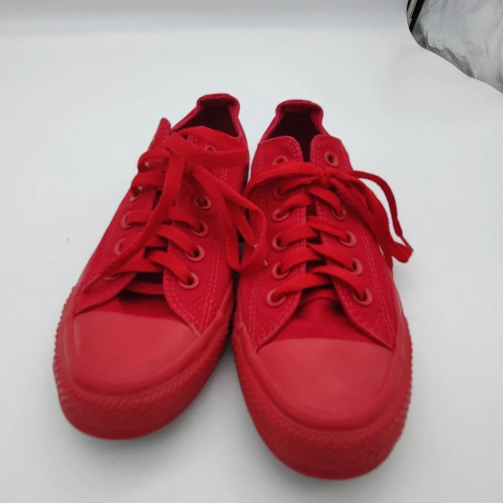 Converse Unisex Indie Retro Skater Bold Chuck Taylor All Star Low Top 7W/5M Red - Picture 11 of 16